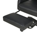 Artiss 6 Point Massage Gaming Office Chair 7 LED Footrest Black - RnR Galore