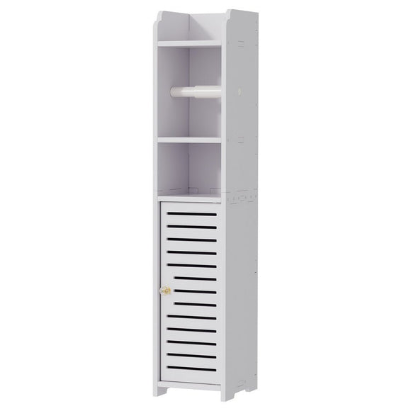 Artiss Bathroom Cabinet Toilet Roll Holder Tissue Organizer 3 Tier Floor Cabinet - RnR Galore