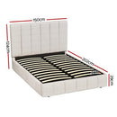 Artiss Bed Frame Double Size Beige TETTE - RnR Galore