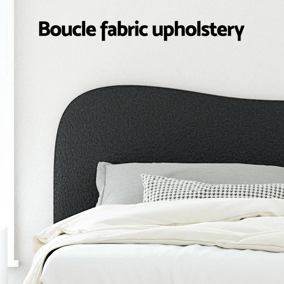 Artiss Bed Frame Double Size Boucle DARA - RnR Galore