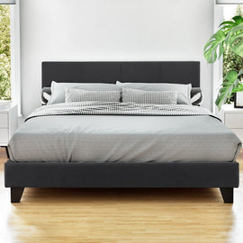 Artiss Bed Frame Double Size Charcoal NEO - RnR Galore