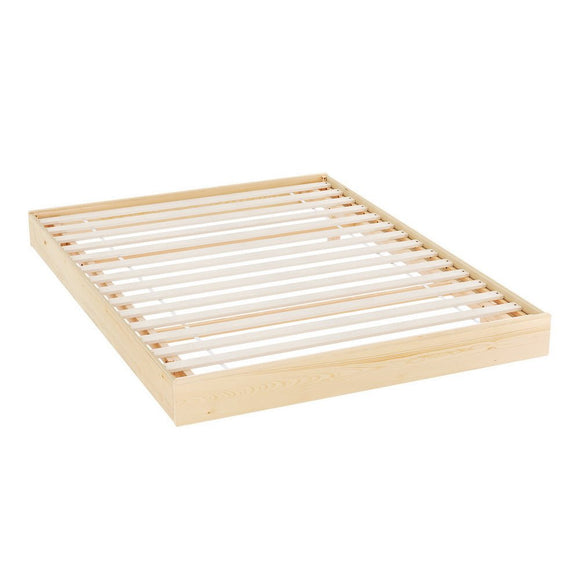 Artiss Bed Frame Double Size Floating Wooden Mattress Base Platform Timber ODIN - RnR Galore
