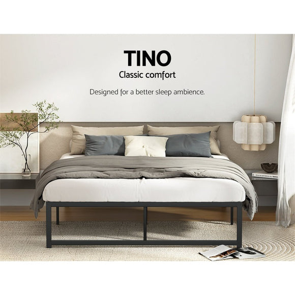 Artiss Bed Frame Double Size Metal Bed Frame TINO - RnR Galore