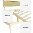 Artiss Bed Frame Double Size Wooden Base Mattress Platform Timber Pine YUMI - RnR Galore