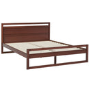 Artiss Bed Frame Double Size Wooden Walnut WITTON - RnR Galore