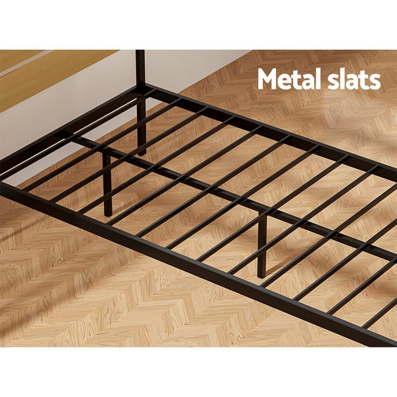 Artiss Bed Frame King Single Size Metal Base Mattress Platform Foundation PAULA - RnR Galore