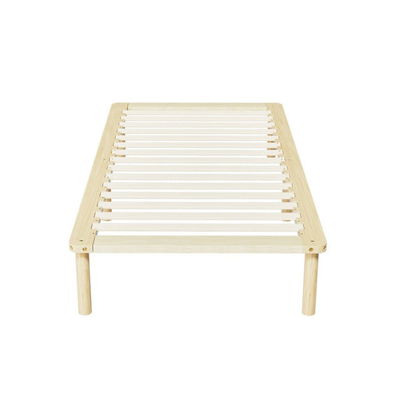 Artiss Bed Frame King Single Size Wooden Base Mattress Platform Timber Pine AMBA - RnR Galore