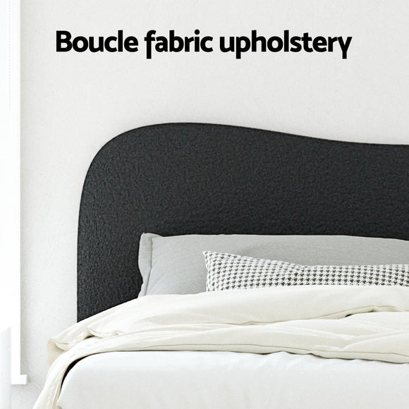Artiss Bed Frame King Size Boucle DARA - RnR Galore
