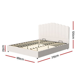 Artiss Bed Frame King Size Boucle FION - RnR Galore