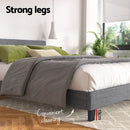 Artiss Bed Frame King Size Grey NEO - RnR Galore