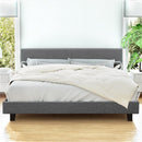 Artiss Bed Frame King Size Grey NEO - RnR Galore