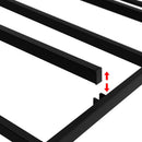 Artiss Bed Frame King Size Metal Grey MASON - RnR Galore