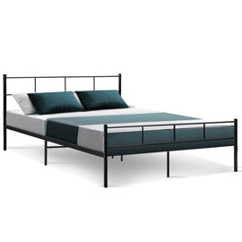 Artiss Bed Frame Queen Metal Bed Frame SOL - RnR Galore
