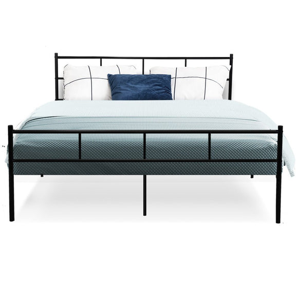 Artiss Bed Frame Queen Metal Bed Frame SOL - RnR Galore
