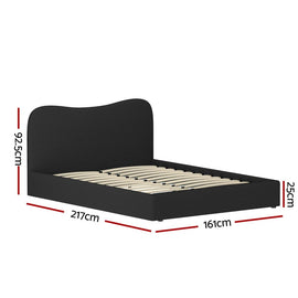 Artiss Bed Frame Queen Size Boucle DARA - RnR Galore