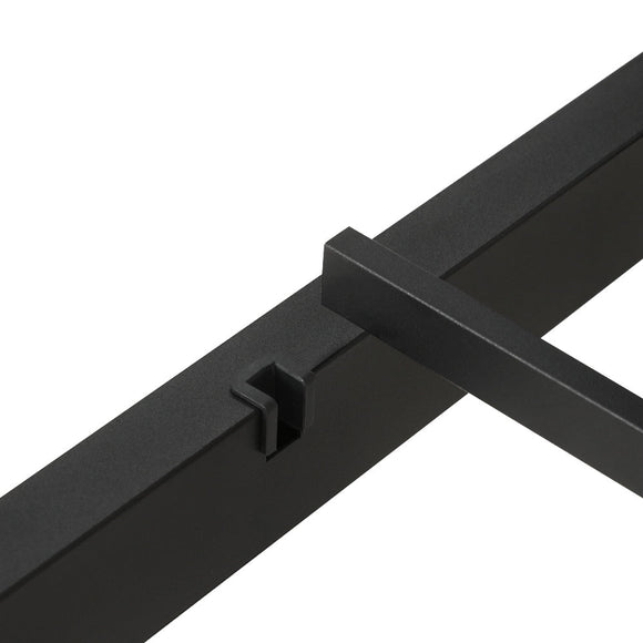 Artiss Bed Frame Queen Size Metal Base Mattress Platform Foundation Black PAULA - RnR Galore