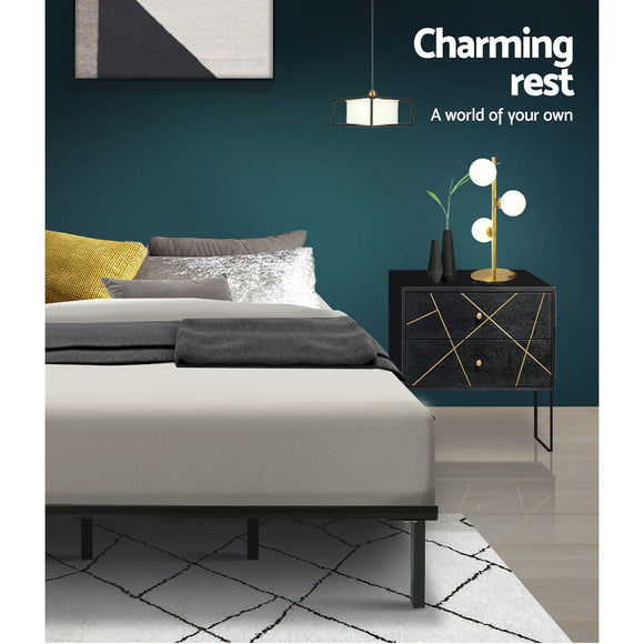 Artiss Bed Frame Queen Size Metal Bed Frame TED - RnR Galore