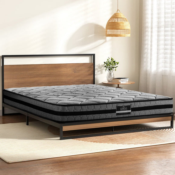 Artiss Bed Frame Queen Size Metal Frame DANE with Mattress - RnR Galore