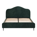 Artiss Bed Frame Queen Size Velvet Dark Green OLAN - RnR Galore