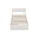 Artiss Bed Frame Single Size Mattress Base wtih Charging Ports 2 Storage Drawers - RnR Galore