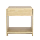 Artiss Bedside Table Drawer Open Shelf Pine - RnR Galore
