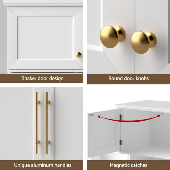 Artiss Buffet Sideboard Cabinet Pantry Kitchen Storage Cupboard Drawers Doors - RnR Galore