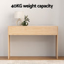 Artiss Console Table Hallway Fluted 120CM Pine - RnR Galore