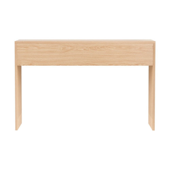 Artiss Console Table Hallway Fluted 120CM Pine - RnR Galore