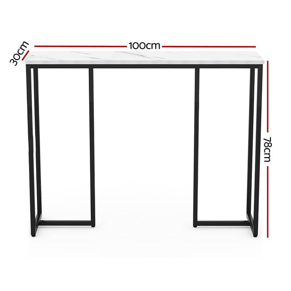 Artiss Console Table Marble Effect Frenisha - RnR Galore