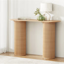 Artiss Console Table Oval 115CM Pine Blake - RnR Galore