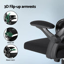 Artiss Ergonomic Office Chair Mesh Chairs Black - RnR Galore
