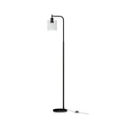 Artiss Floor Lamp Light Stand Modern Home Living Room Office Reading Glass Shade Black - RnR Galore