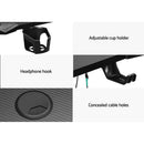 Artiss Gaming Desk Computer Desks LED Light 140CM - RnR Galore