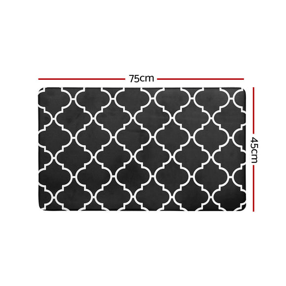 Artiss Kitchen Mat 45x75cm PVC Floor Rug Carpet Non - slip Gina - RnR Galore