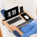 Artiss Lap Desk Laptop Desks Portable w/ Wrist - rest Phone Slot Mouse Pad 55CM - RnR Galore