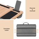 Artiss Lap Desk Laptop Desks Portable w/ Wrist - rest Phone Slot Mouse Pad 55CM - RnR Galore