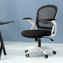 Artiss Mesh Office Chair Mid Back Black - RnR Galore