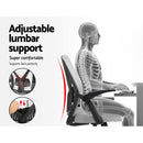 Artiss Mesh Office Chair Mid Back Grey - RnR Galore