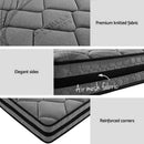 Artiss Metal Bed Frame Single Size Beds Platform with Mattress - RnR Galore