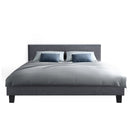 Artiss Neo Bed Frame Fabric - Grey Double - RnR Galore