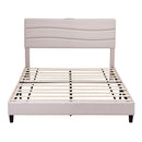 Artiss Queen Bed Frame with Storage Adjustable Headboard Platform Base Linen Fabric Charging Ports - RnR Galore