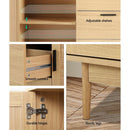 Artiss Rattan Buffet Sideboard - BRIONY Oak - RnR Galore