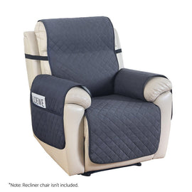 Artiss Recliner Chair Cover 100% Water Resistant Grey - RnR Galore