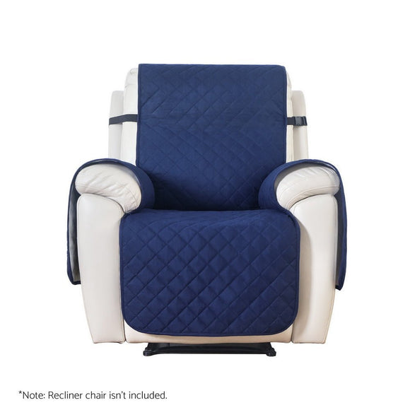 Artiss Recliner Chair Cover 100% Water Resistant Navy - RnR Galore