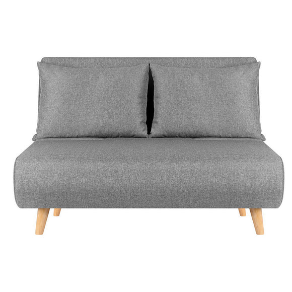 Artiss Sofa Bed 2 Seater Convertible Couch Recliner Lounge Chair Linen - RnR Galore