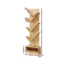 Artiss Tree Bookshelf 7 Tiers - ECHO Oak - RnR Galore