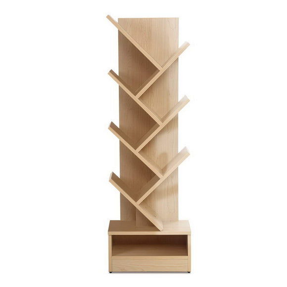 Artiss Tree Bookshelf 7 Tiers - ECHO Oak - RnR Galore