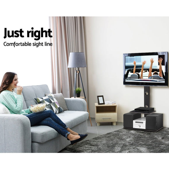 Artiss TV Stand Mount Bracket for 32" - 70" LED LCD 2 Tiers Storage Floor Shelf - RnR Galore