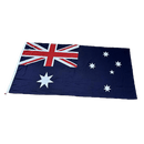 Australian Flag Heavy Duty Woven Spun Poly Australia Flag Metal Clips - RnR Galore