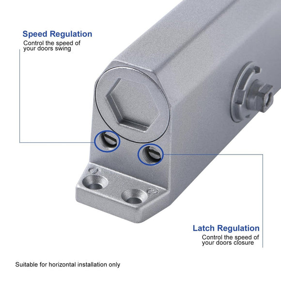 Auto Commercial Door Closers Hydraulic Door Closer for Home Commercial Door 25 - 45kg - RnR Galore
